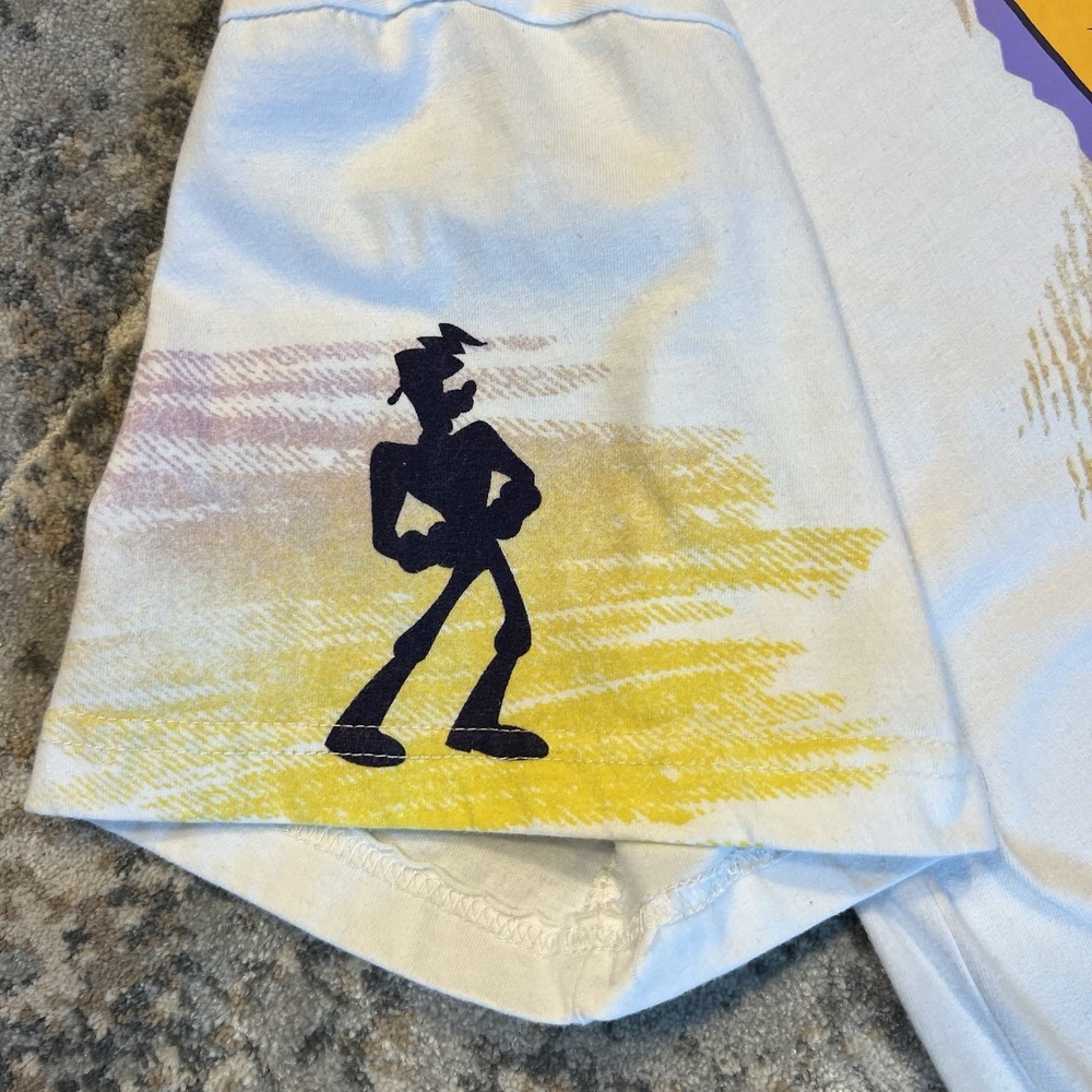 Disney Powerline 1995 Stand Out US Tour Shirt A Goofy Movie Tee Unisex Size XL - Picture 16 of 16
